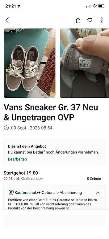 Scarpe da donna: Vans Schuhe Gr. 37 – Nuovo e nell'imballaggio originale da Luzern venduto da rko_r8jd