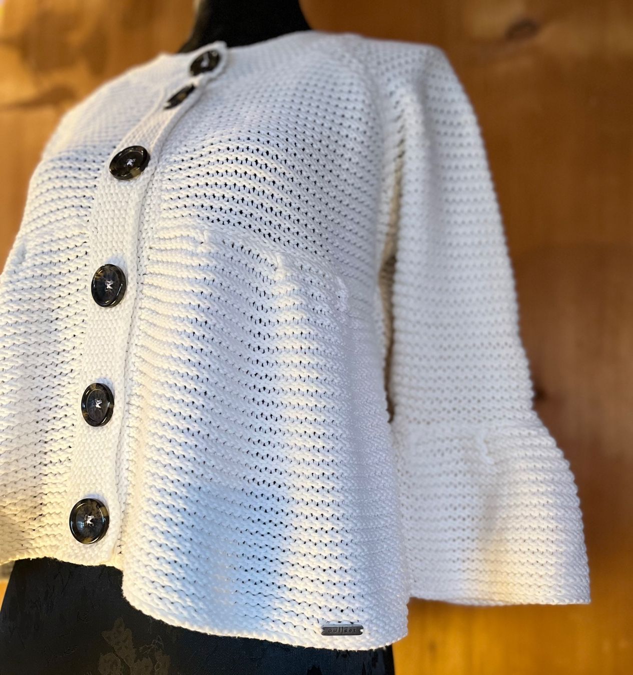 Pullover & Sweatshirts: Wunderschöner Sommer-Strickpulli - Cardigan der Marke OUI – Gebraucht aus Arbon von KaSaBo 4