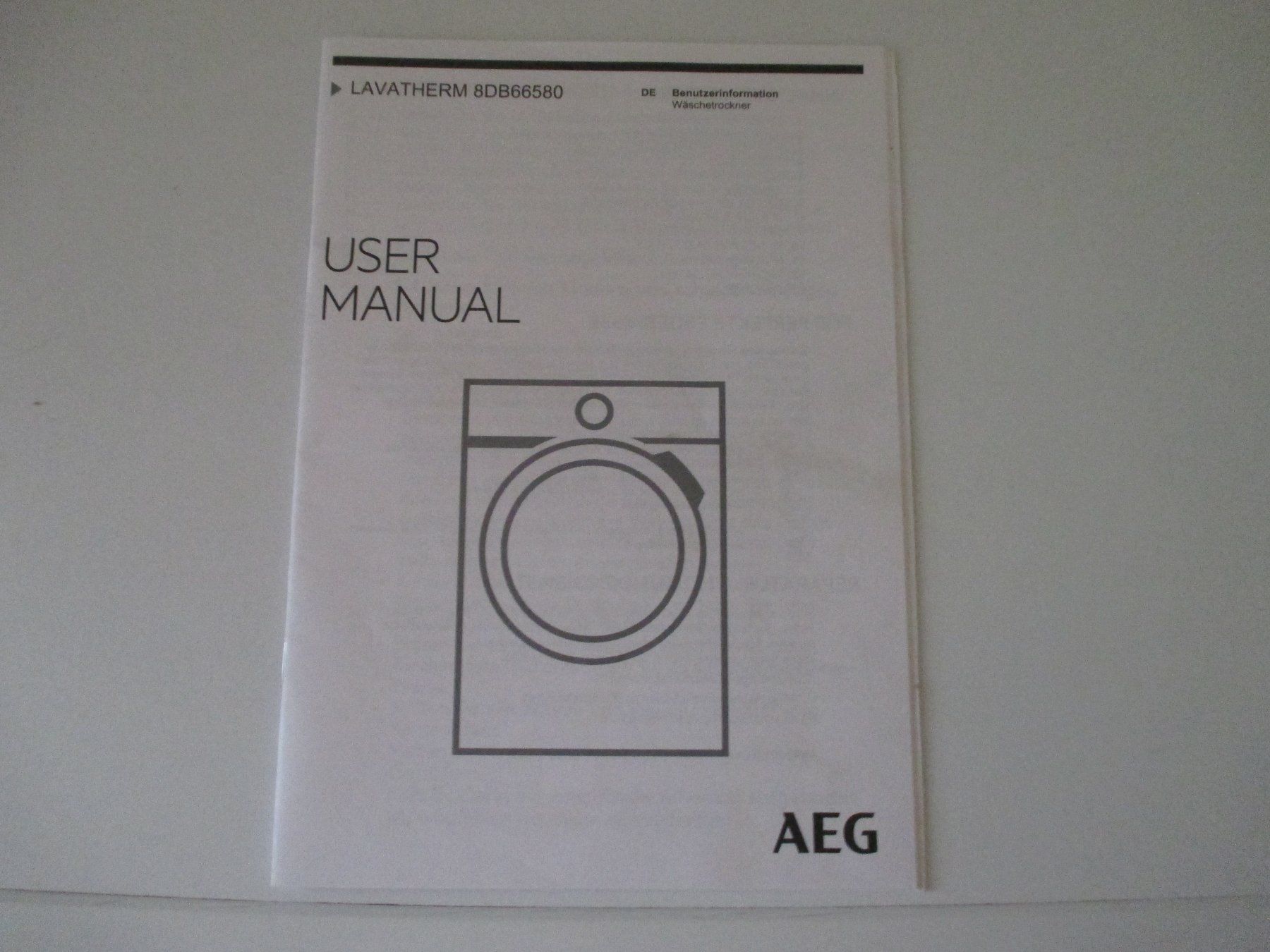 AEG Machines à sécher: Tumbler AEG Lavatherm – D'occasion à Breitenbach par anti11 6