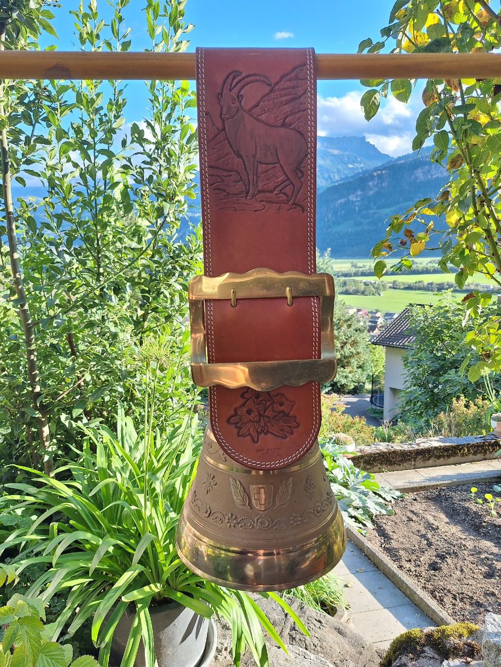 Campanacci mucche: Schöne Glocke Berger – Nuovo e nell'imballaggio originale da Walenstadt venduto da Hercules01 4