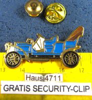 OLDTIMER AUTO PIN CABRIO AUTO PIN GEPRÄGT GOLDIG