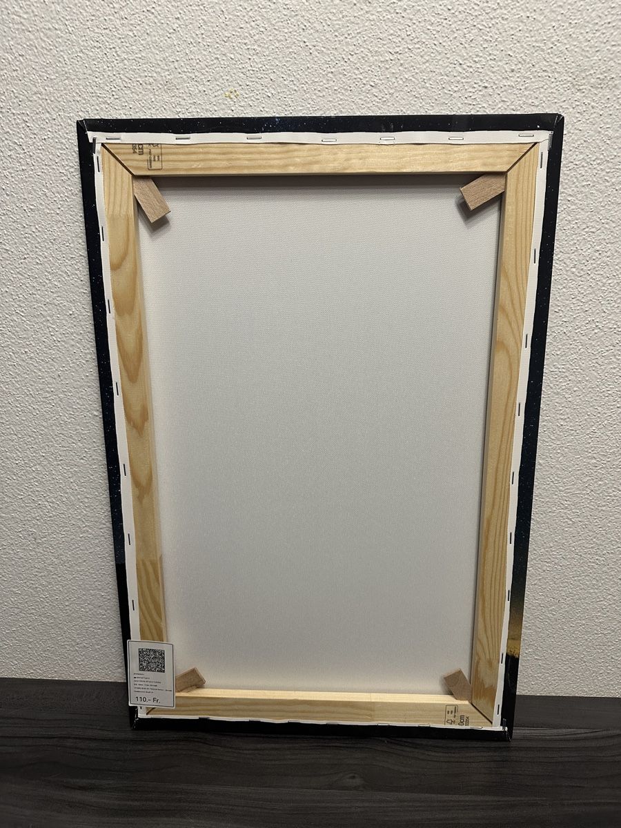 Poster & Bilder: Leinwandbild mit Kreuz und Sternenhimmel – Gebraucht aus Aarburg von Tonija 3