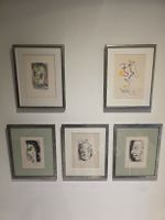 Picasso Konvolut: 5  Litografien Le Gout du Boneur 1964
