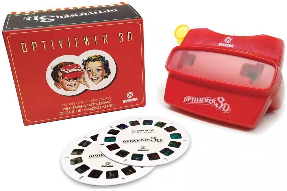 Altro per Ottica: Svoora 3D Optiviewer mit 2 Bildscheiben – Nuovo e nell'imballaggio originale da Schaffhausen venduto da Reporter