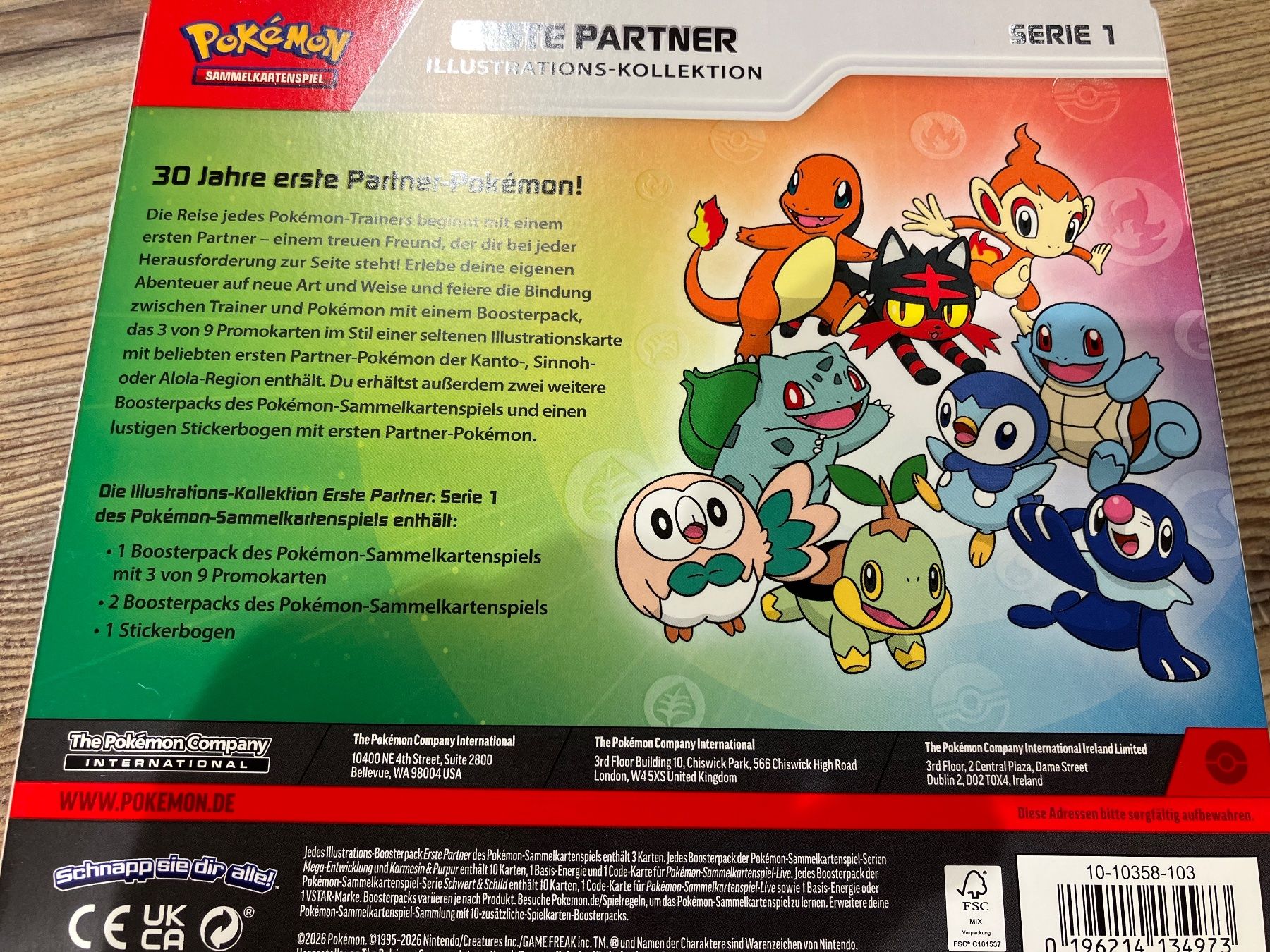 Pokémon Carte collezionabili: Pokémon Karten Erste Partner – Nuovo e nell'imballaggio originale da Würenlos venduto da Pipi-S24 1