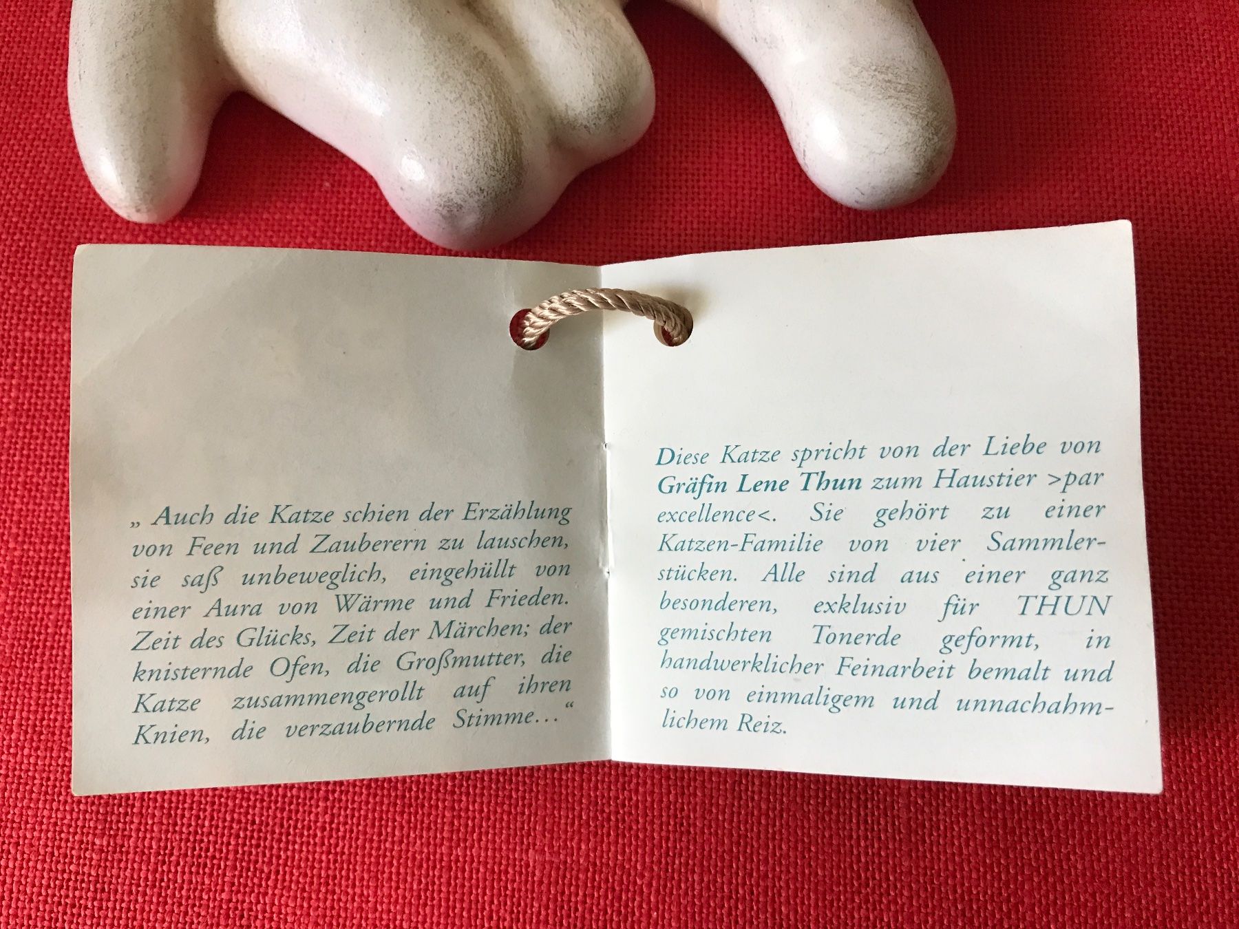 Figuren: Original Lene Thun Katze – Gebraucht aus Birmensdorf ZH von Hilhan 4