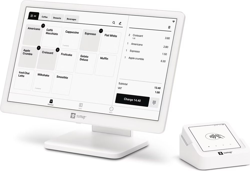 Sumup Registratore di cassa: SumUp POS Lite + Solo – Usato da Lenzburg venduto da mimahi