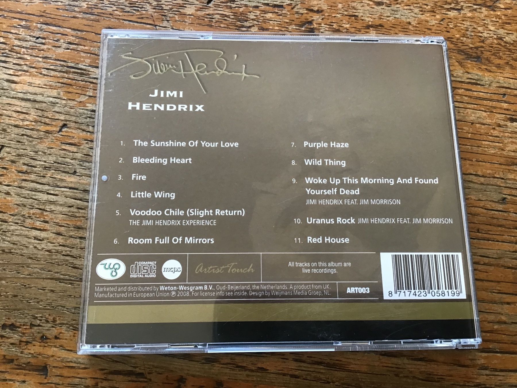 CDs: CD Jimi Hendrix – D'occasion à Fully par Ruby97 2