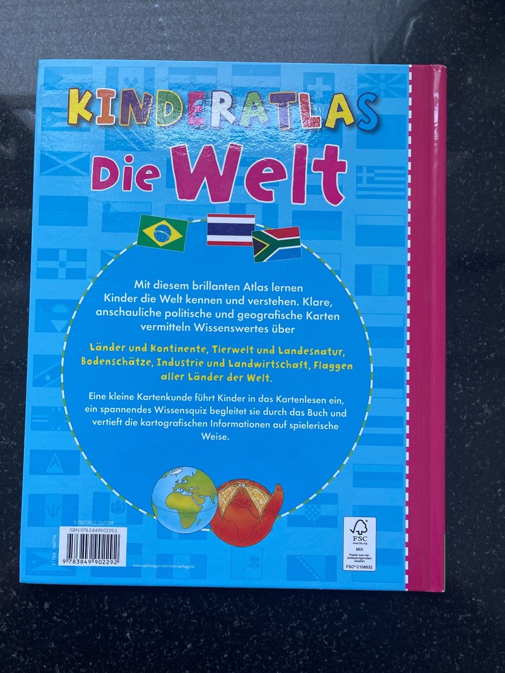 Libri: Kinderatlas Die Welt – Usato da Samstagern venduto da Katinka8 1