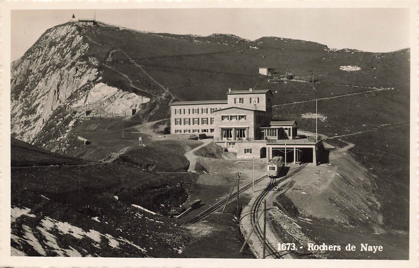 Ansichtskarten: Rochers de Naye Standseilbahn – Gebraucht aus Biasca von Blenio71