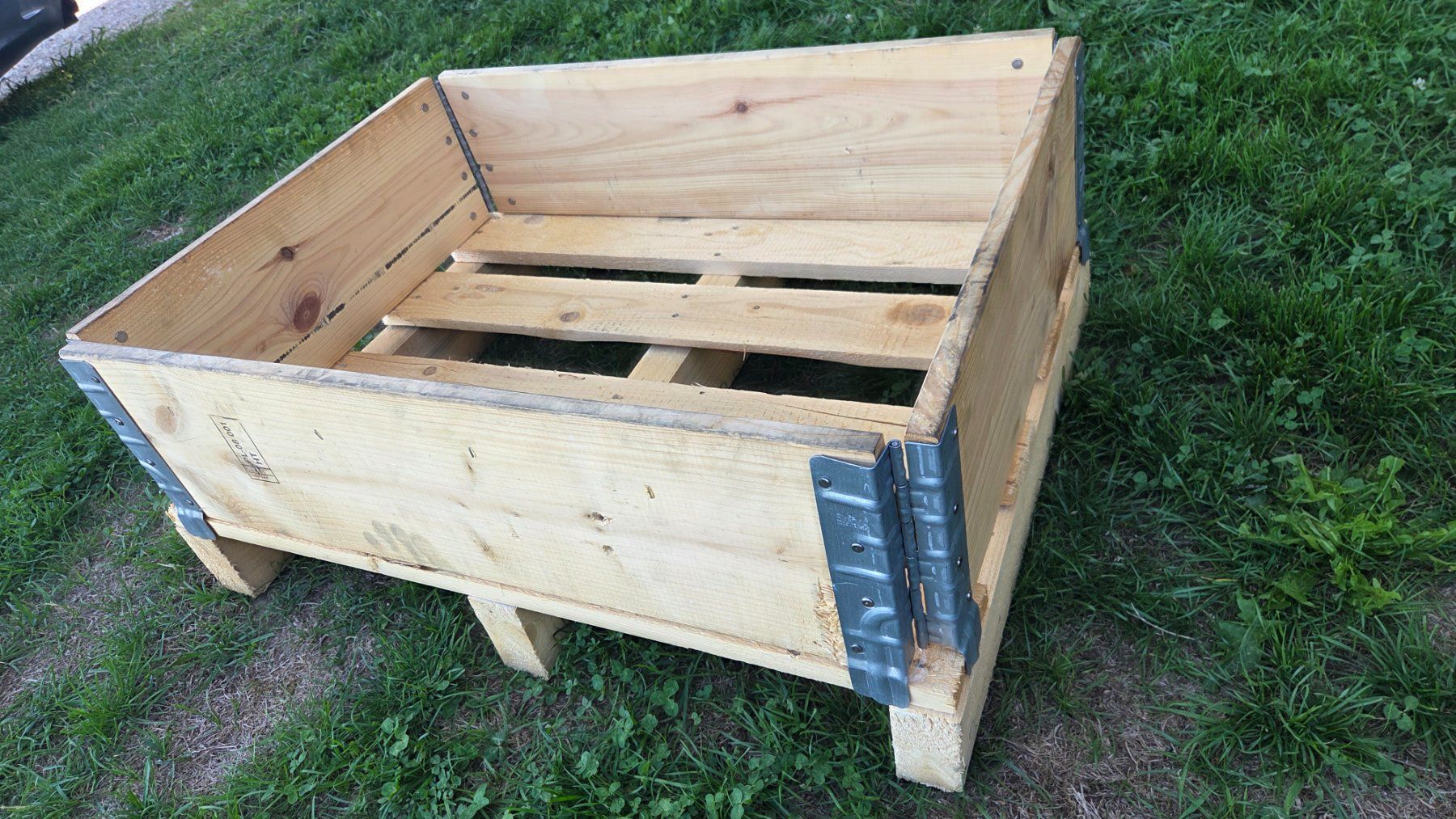 Paletten: Palette mit klapprahmen 60x80cm – Gebraucht aus Roggliswil von Crosser17 1
