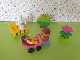 Duplo (Y01) Set 10585 Mutter mit Baby und Kinderwagen