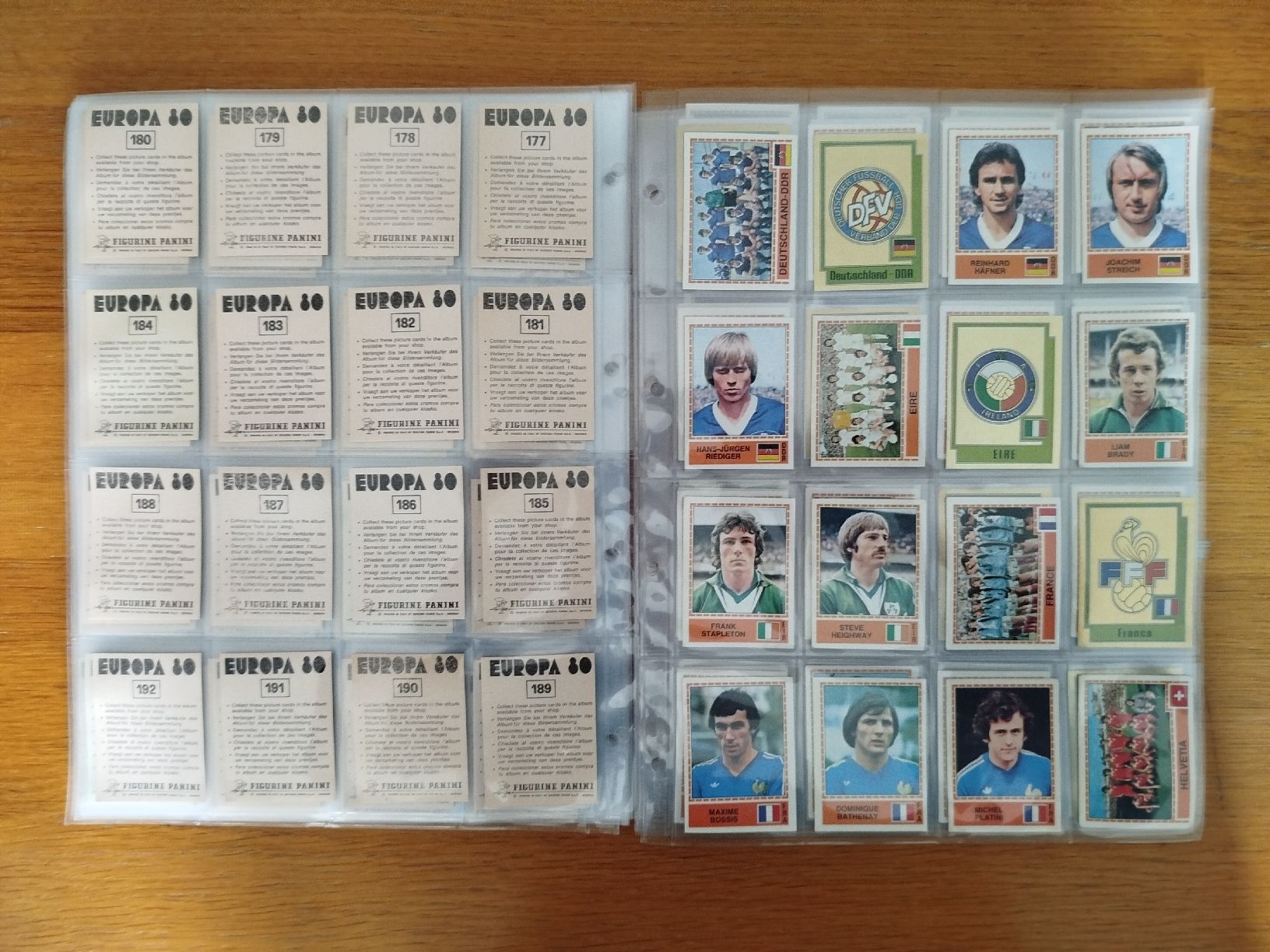 Panini Sammelbilder & Trading cards: Panini EM80 kompl.loses Sticker Set -1 – Gebraucht aus Wettingen von mirna04 6