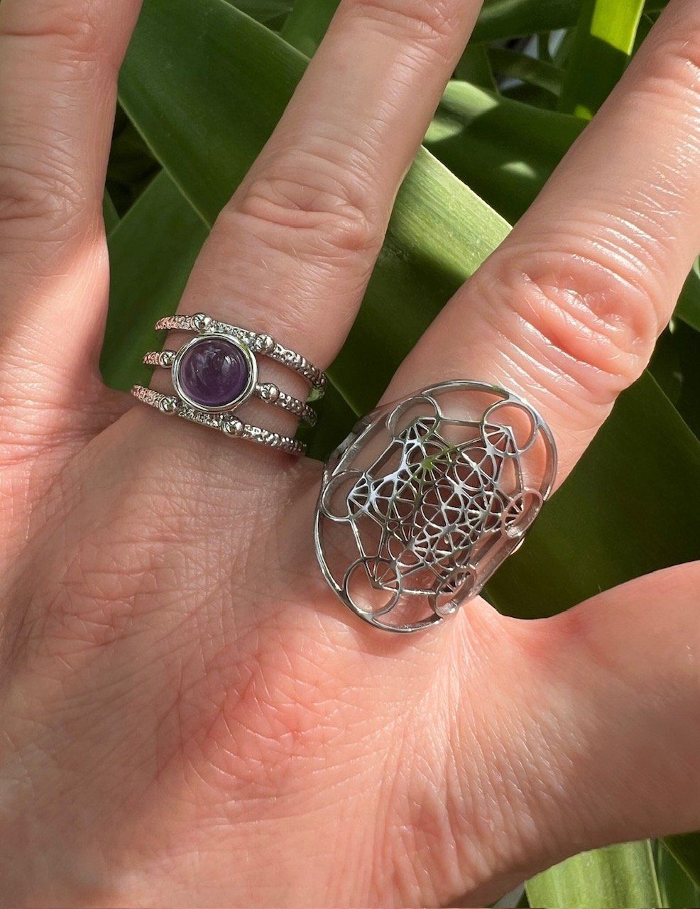 Anelli: Bague en acier inox Metatron - Metatron ring – Nuovo (secondo la descrizione) da Pully venduto da sunaddict 1