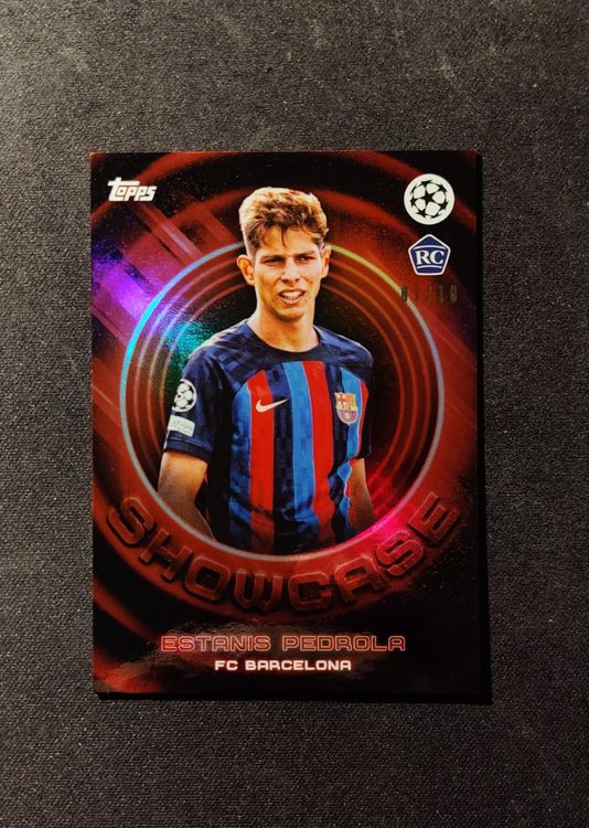 Topps UCC Showcase Estanis Pedrola FC Barcelona Rookie /10 | Kaufen auf ...