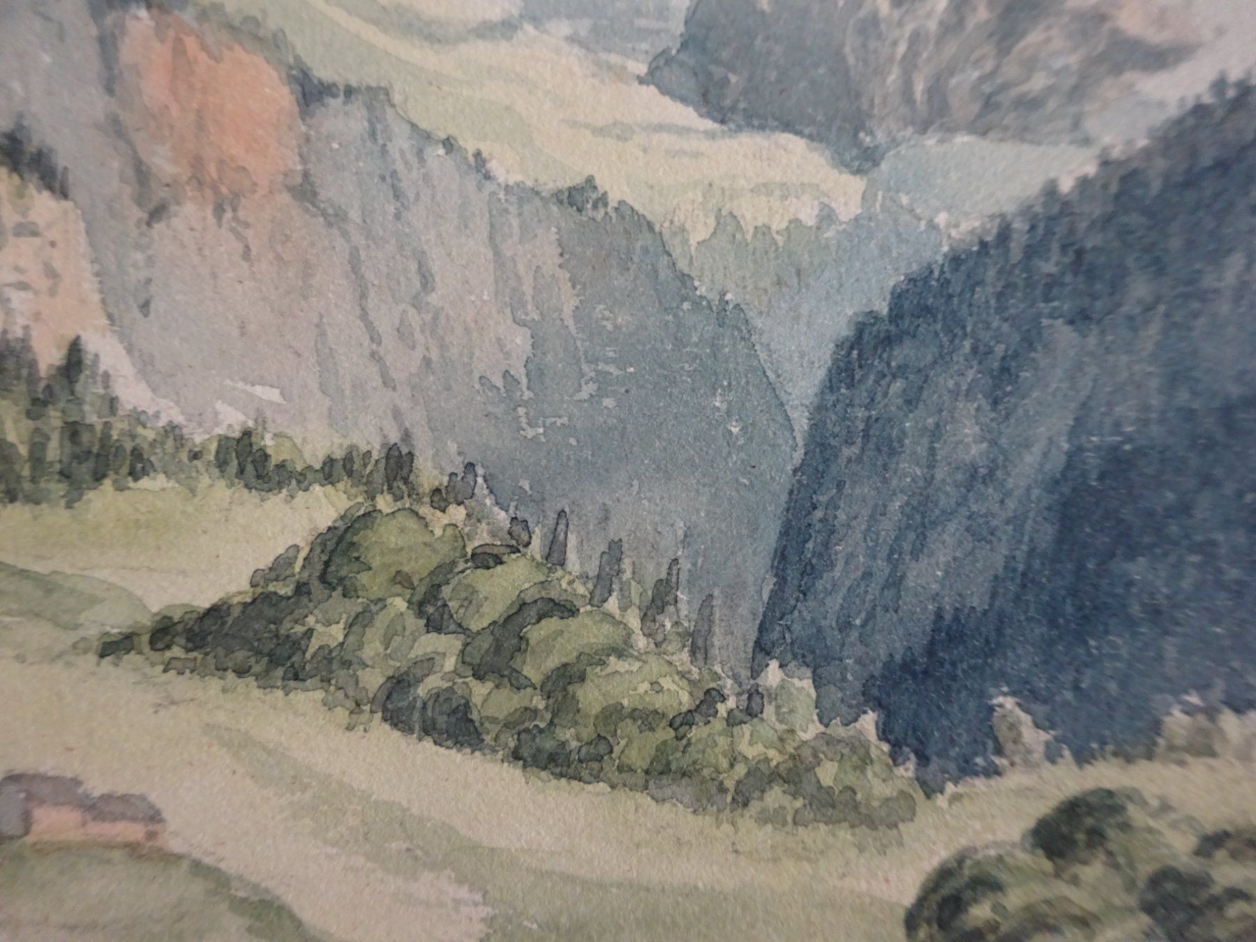 Dipinti: Lauterbrunnental um 1885 – Usato da Esslingen venduto da eintagammeer 6