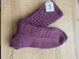 Handgestrickte Socken, Grösse 41/42
