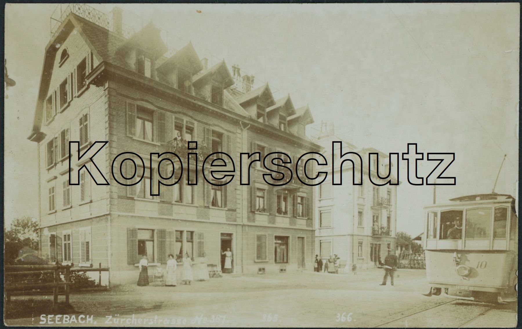 Ansichtskarten: ZHS Seebach - Zürich - Tram ZOS – Gebraucht aus Schindellegi von masutka7