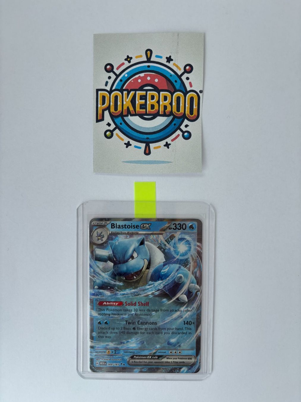 Pokémon Carte collezionabili: Carte Pokémon 151 Blastoise ex 009/165 – Nuovo (secondo la descrizione) da Peseux venduto da AceShop 2