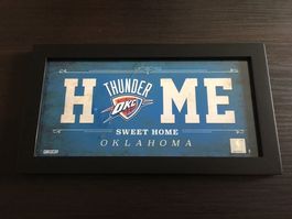 Oklahoma City Thunder Wandbild Home