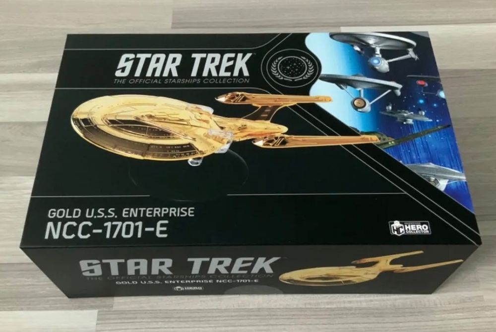 Rarität Eaglemoss Enterprise-E Gold (18Karat) - XXL (Neu und ...