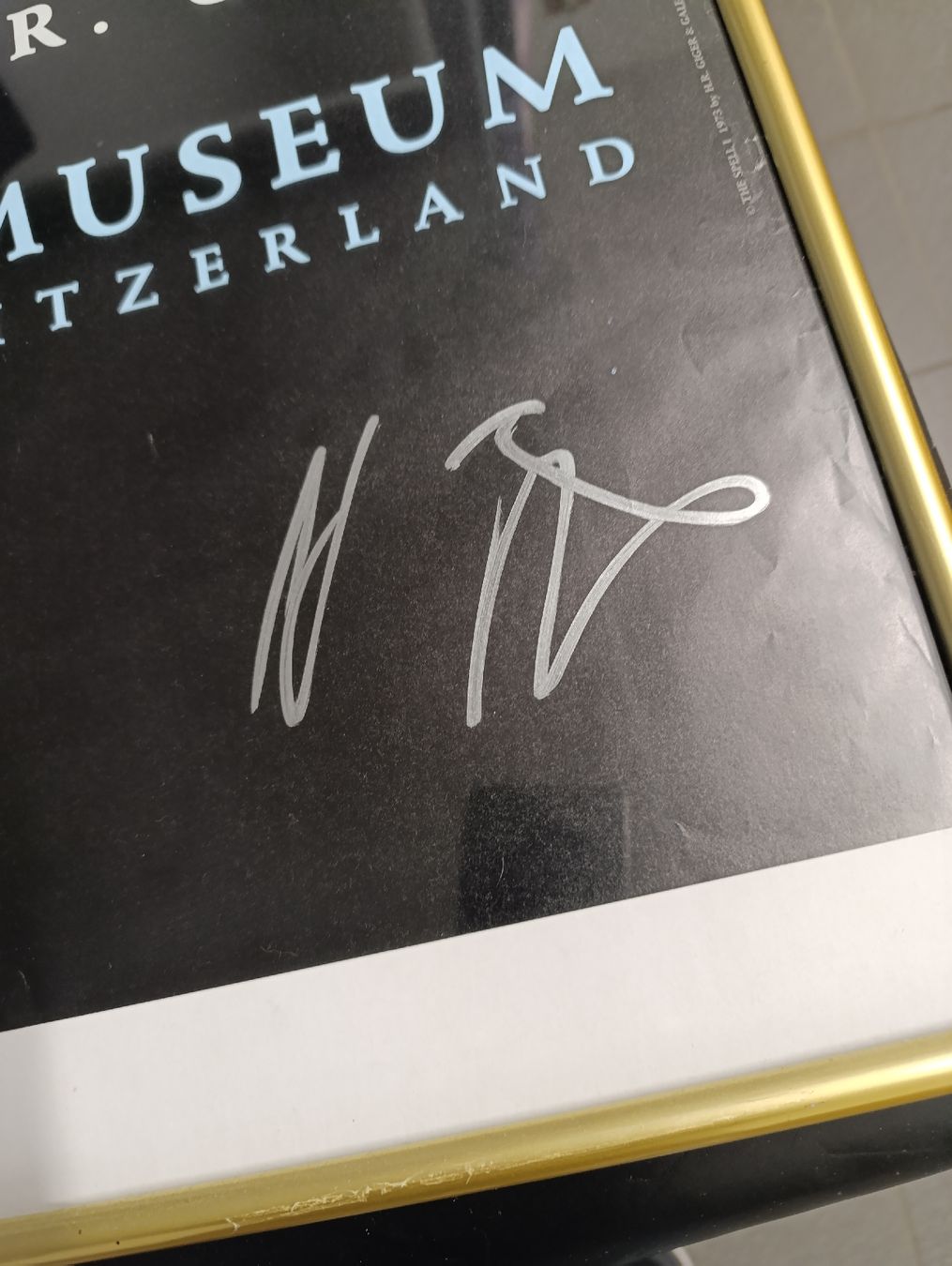 Foto & Immagini: H.R.Giger, Affiche signée par l'artiste – Usato da Avry-sur-Matran venduto da dav_nm5p 1