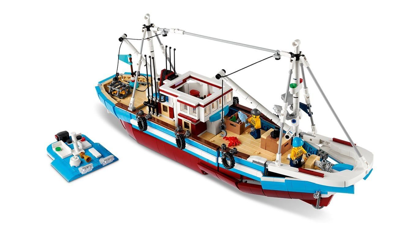 Lego Giocattoli: 910010 Grosser Fischkutter – Nuovo e nell'imballaggio originale da St. Gallen venduto da brickli 1