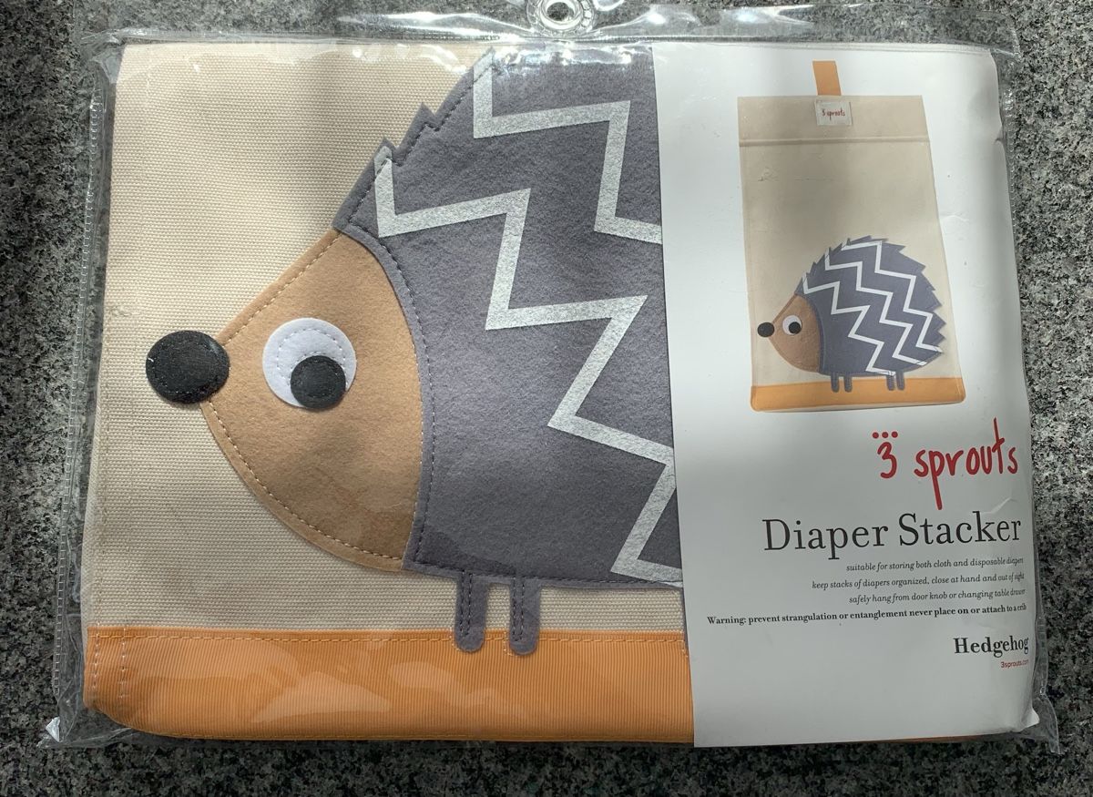 Borse & Zaini: 3 Sprouts Stoffbox/Windelablagebox Igel NEU – Nuovo e nell'imballaggio originale da Jegenstorf venduto da Annina0506