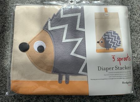 3 Sprouts Stoffbox/Windelablagebox Igel NEU