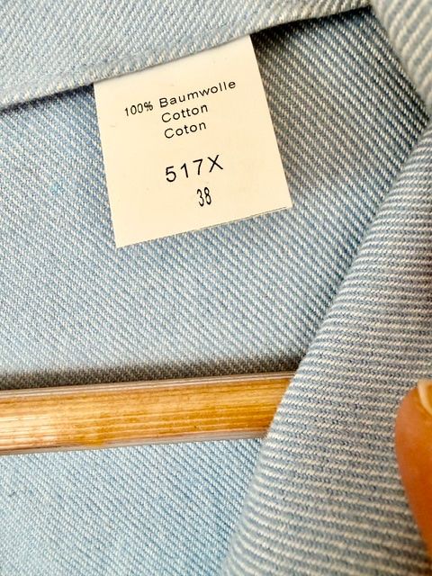 Camicette: Flanell-Bluse, hellblau, M – Usato da Zürich venduto da gunti02 2