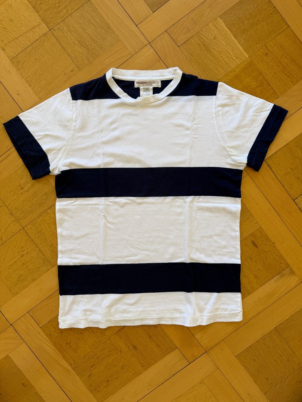 T-shirt: James Dean 3-Stripe Racing Tee, Phoenix Project, Grösse S – Usato da Bern venduto da patso 1