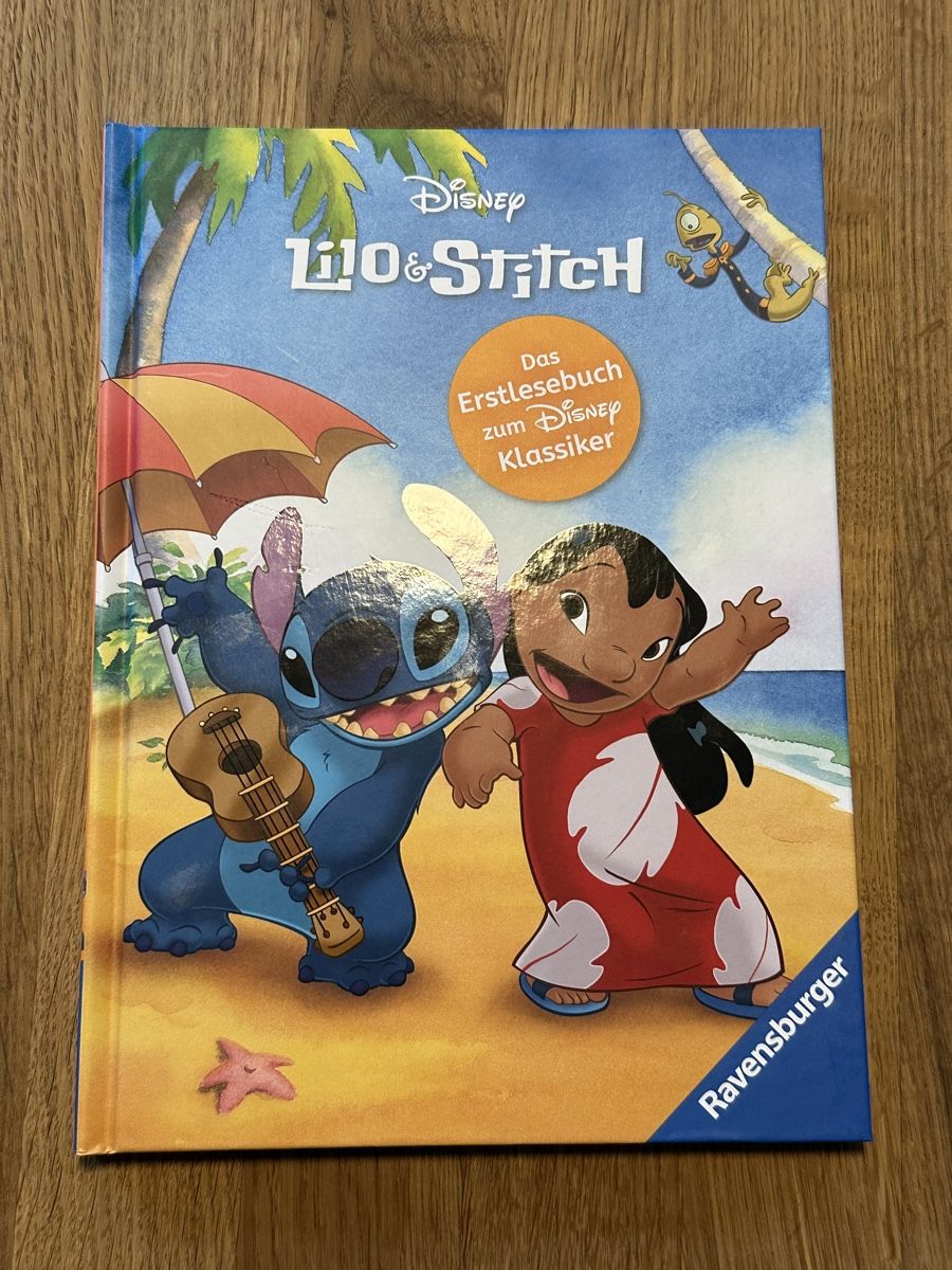 Libri: Lilo & Stitch Erstlesebuch – Nuovo (secondo la descrizione) da Windlach venduto da Binchen0