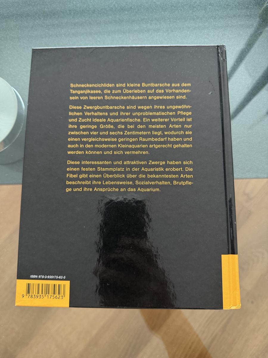 Livres: Neues Buch über Schneckenbuntbarsch  – Neuf avec emballage d'origine à Gockhausen par Dbielmann 1