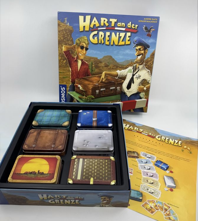 Hart an der Grenze Kosmos Brettspiel (Top Zustand, komplett) Kaufen