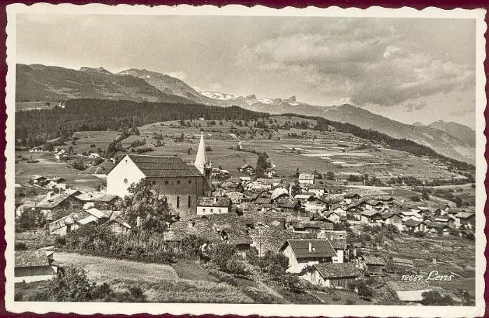 Cartoline postali: Lens   VS      en 1963 – Usato da Brig venduto da Valcards54