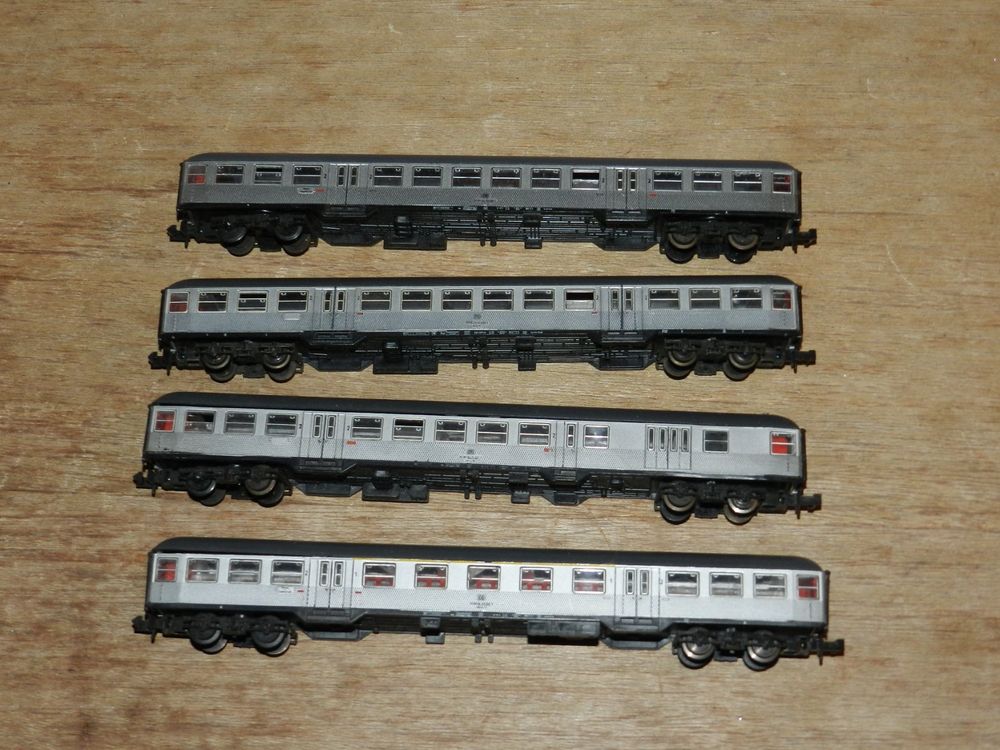 Röwa Spur N 4 Personenwagen Silberlinge der DB (Gebraucht) in Jona für ...