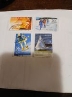 Collection de timbres australiens rares: sports d'hiver!