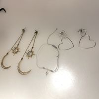 Schmuck Set Ohrringe Armband 3stk