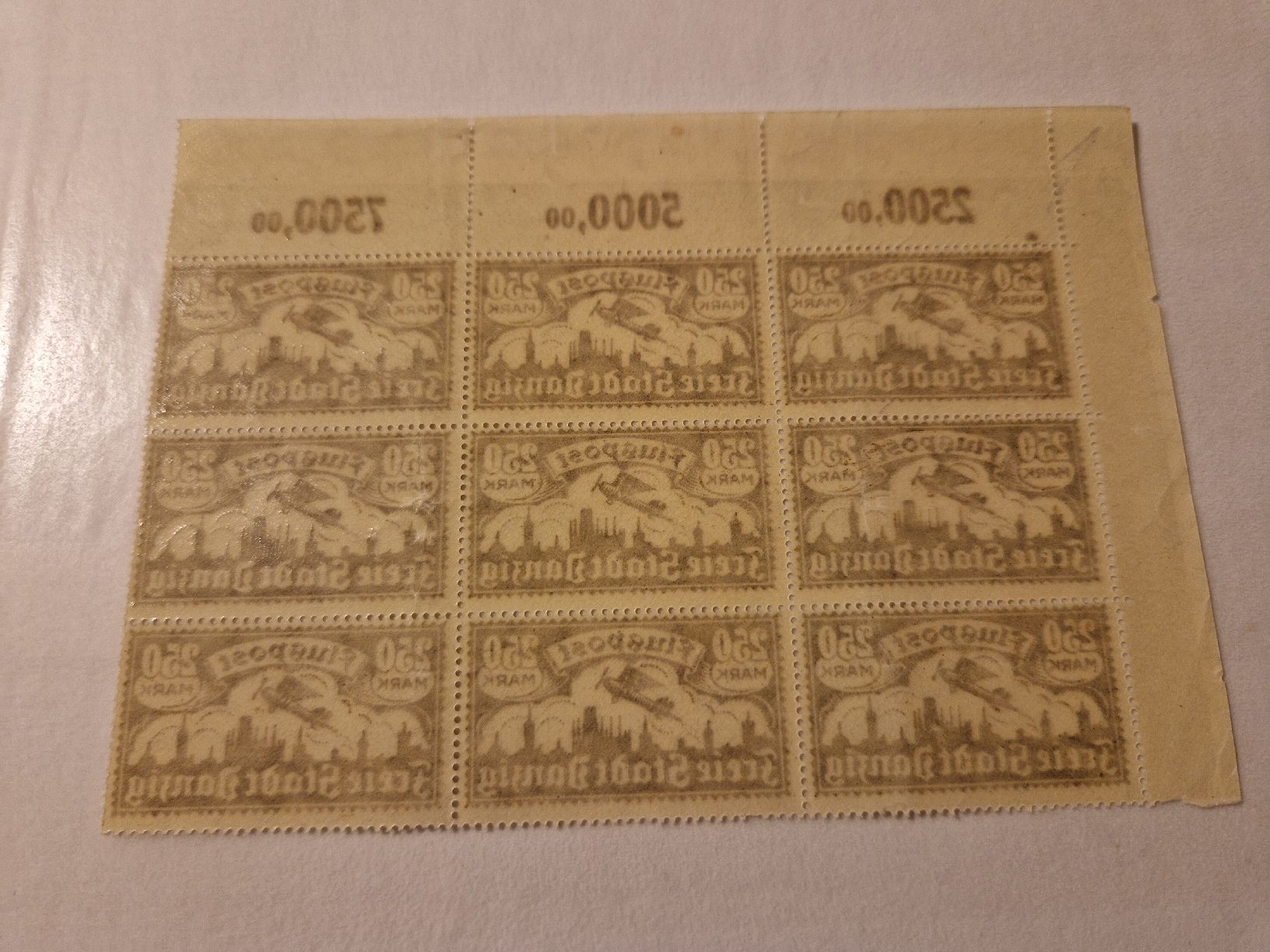 Alle Briefmarken: Deutsches Reich Danzig postfrisch – Neu (gemäss Beschreibung) aus St. Gallen von Enrico_SG 1