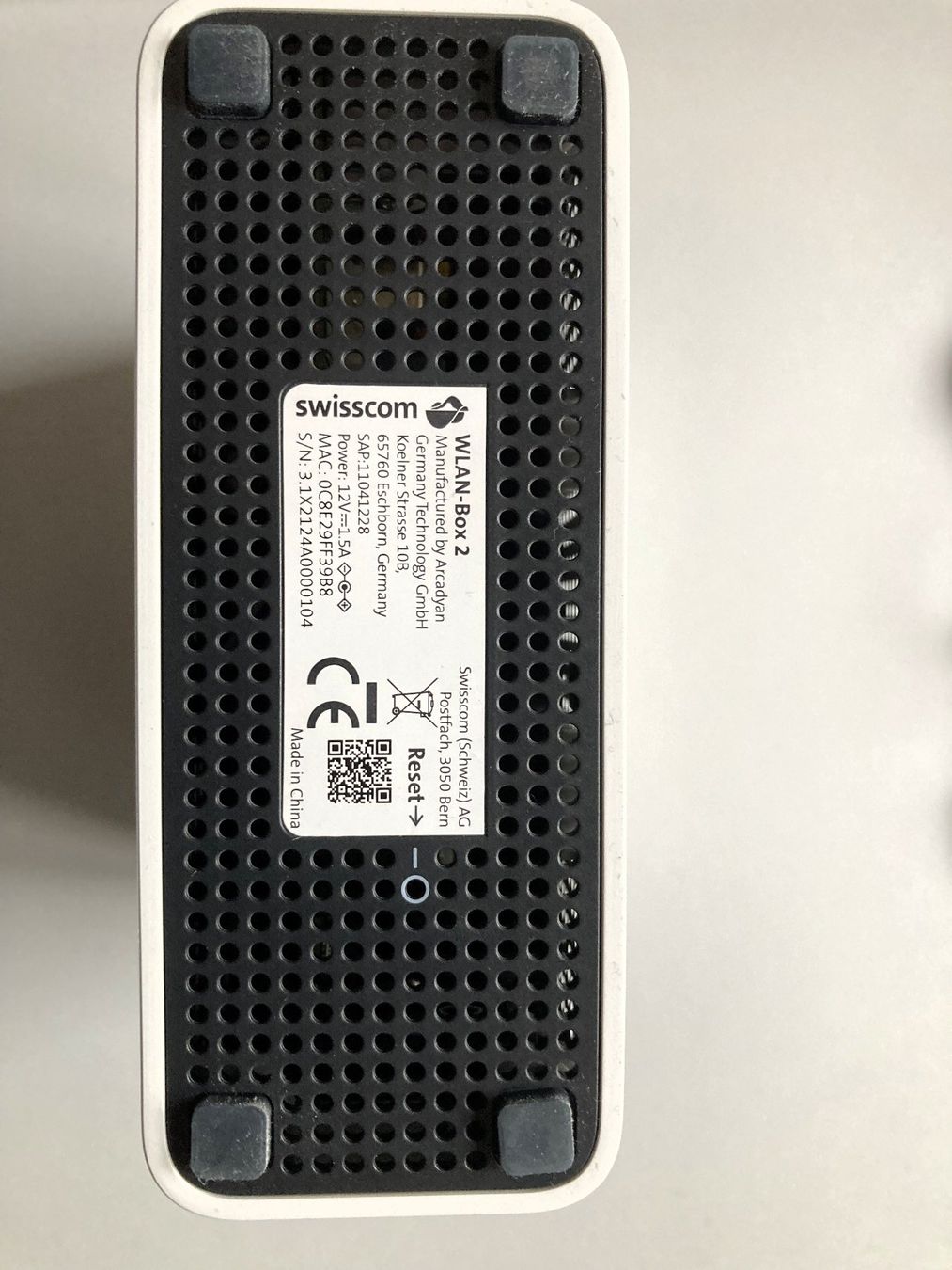 Swisscom WiFi: Swisscom WLAN-Box 2 – D'occasion à Baden par Coconat 3