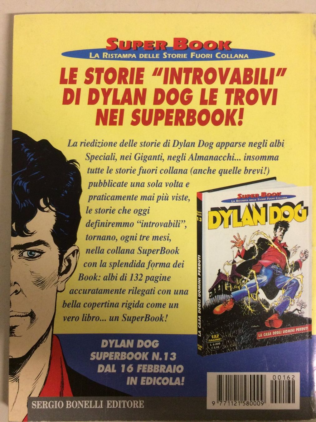 Fumetti: DYLAN DOG  # 162 IL DIO PRIGIONIERO Sergio Bonelli‪ 2000 – Usato da Vezia venduto da Aquarius_Age 1