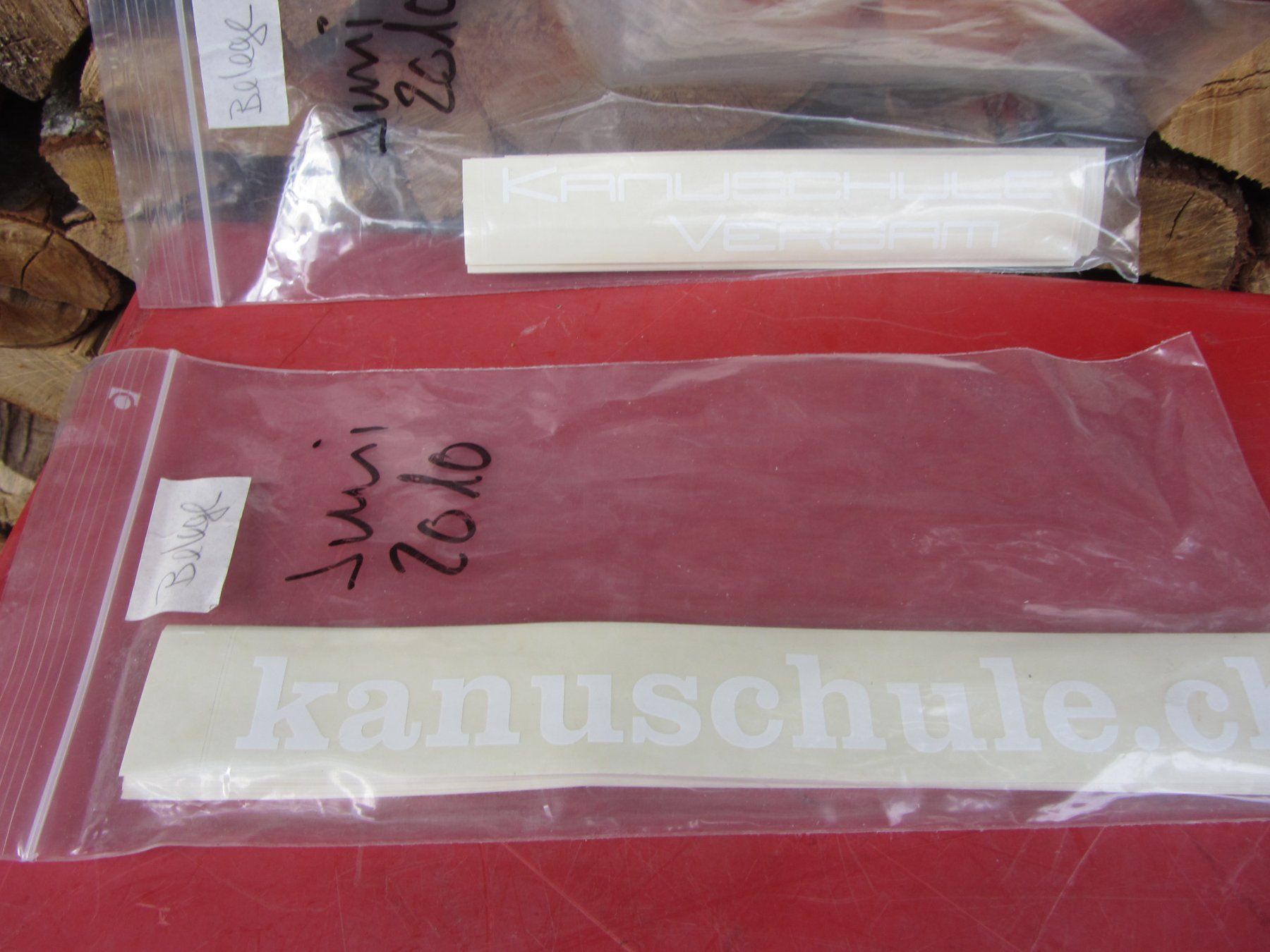 Aufkleber: Über 200 Kanuschule Versam Sticker – Gebraucht aus Wolfhalden von Quiria68 2