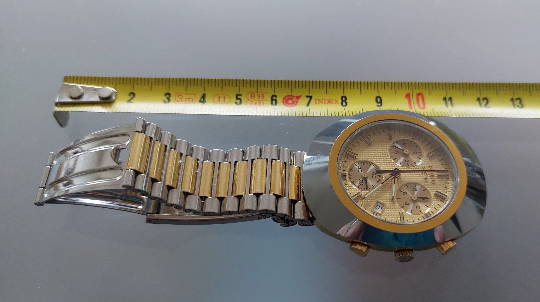 Bracciali & Braccialetti: Rado Diastar Chronograph bicolor Vintage – Usato da Luzern venduto da Syle67 4