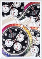 Death NYC Ed Pop Art Druck " Diamond Rolex Oyster Perpetual