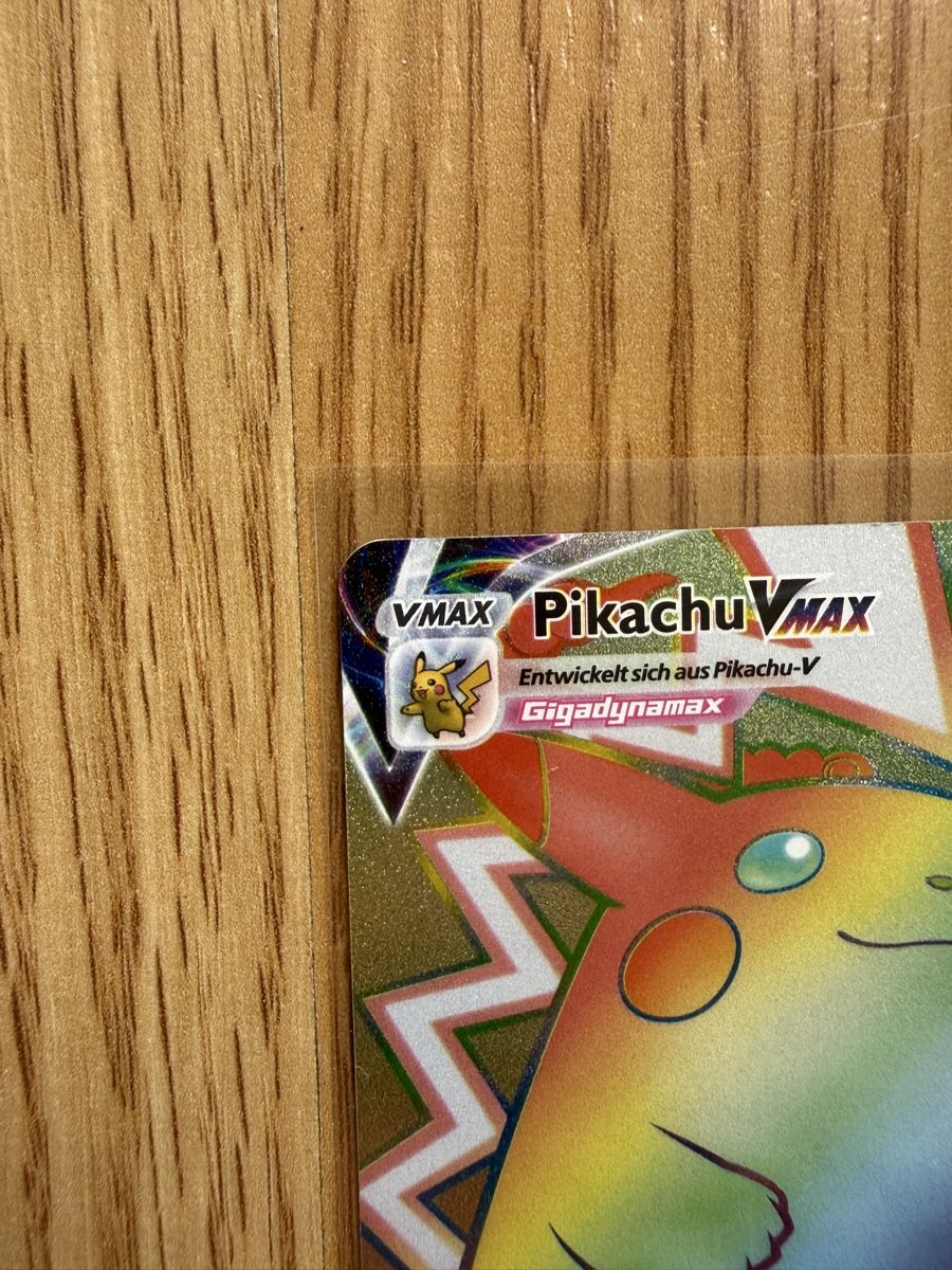 Pokémon Carte collezionabili: Pikachu Vmax Rainbow (188/185 - Farbenschock) – Nuovo (secondo la descrizione) da Samstagern venduto da Sanox 2