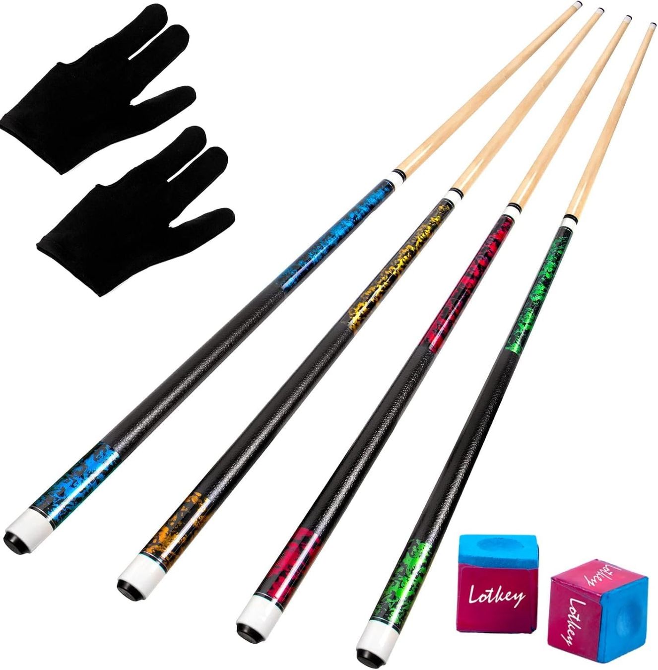 Dipinti: Pool Queue 4-teiliges Kanadischer Ahorn Profi 58 18-21 – Nuovo e nell'imballaggio originale da Hundwil venduto da Stallone6