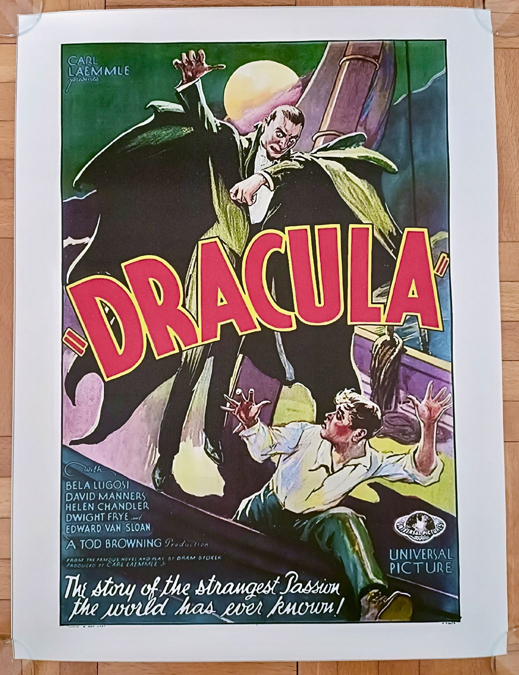 Poster & Bilder: Dracula Poster A3 Horror Movie – Neu (gemäss Beschreibung) aus Luzern von cryptonic79