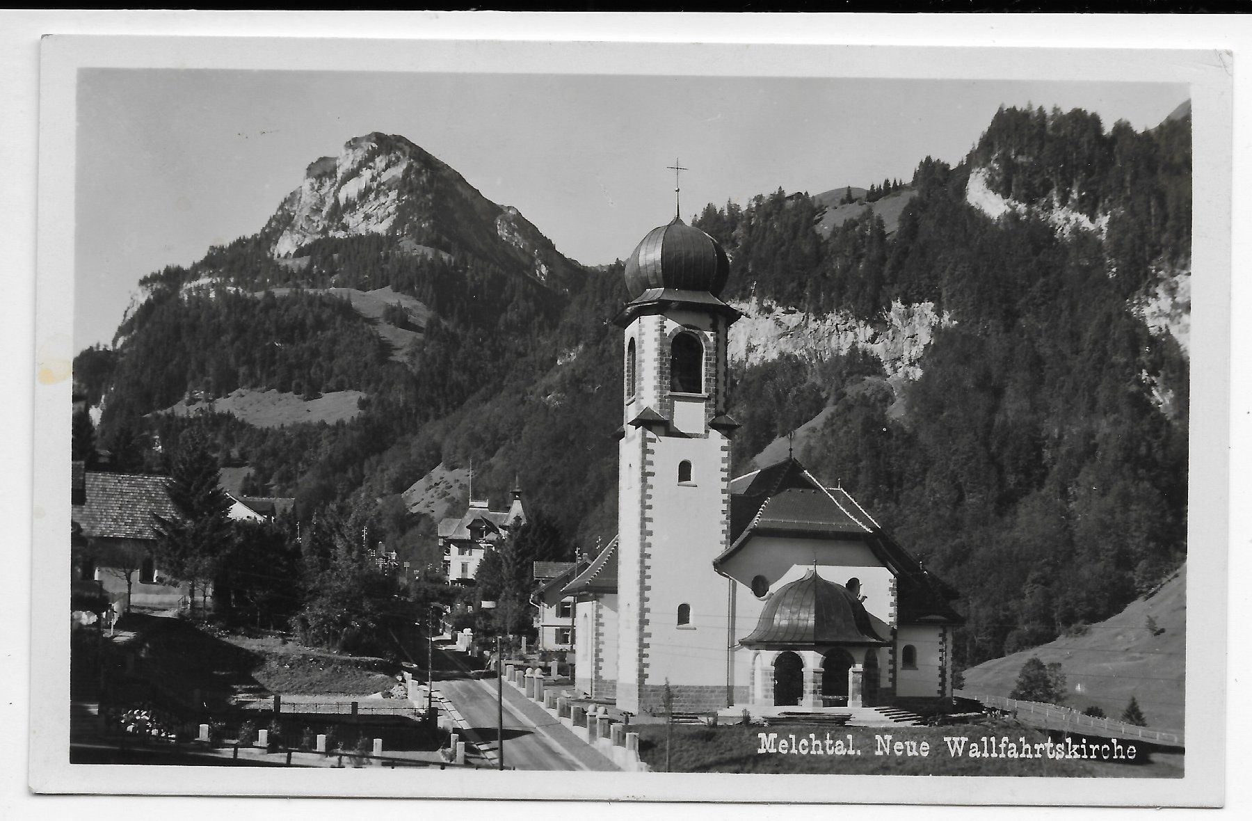 Cartoline postali: Melchtal, Neue Wallfahrtskirche – Usato da Hefenhofen venduto da Richsalz