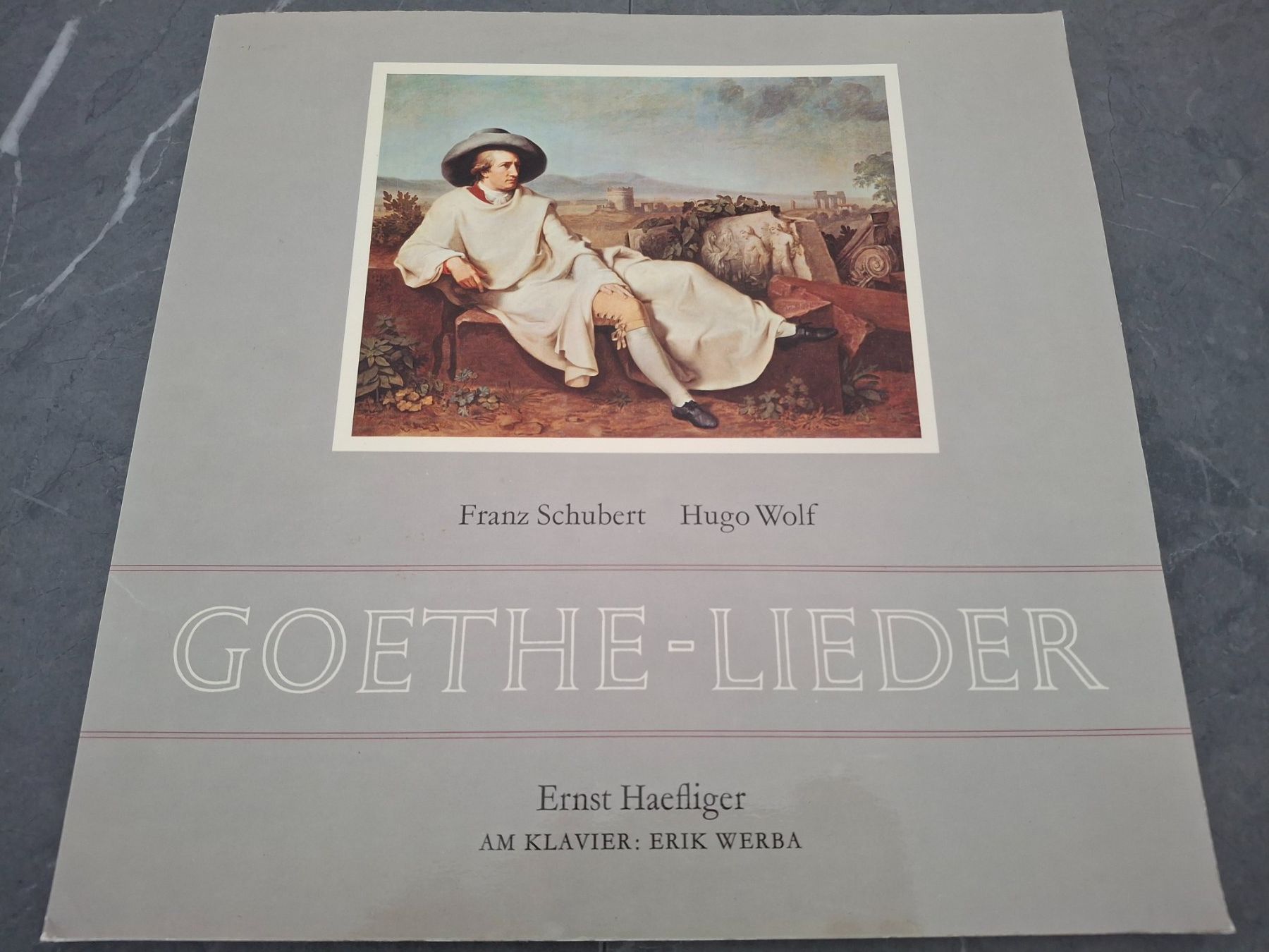 Schallplatten: Schubert - Goethe - Lieder (LP) – Gebraucht aus Genestrerio von TheMad