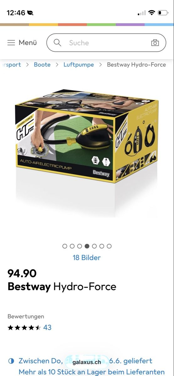 Bestway Pompe & Parti di ricambio: Auto-Air Electric Pump Bestway – Nuovo (secondo la descrizione) da Zürich venduto da pablozueri 4